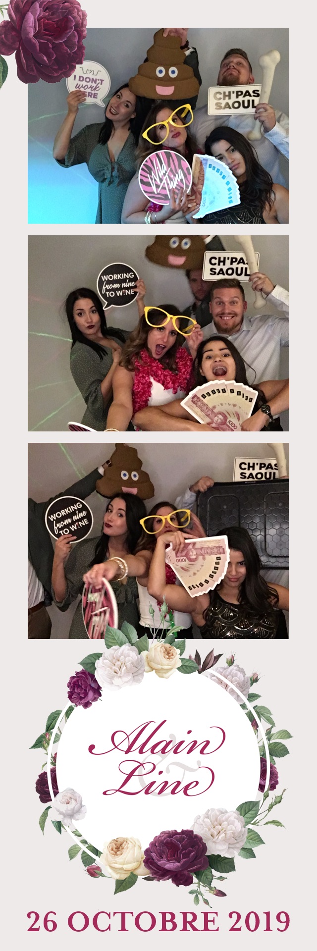 Mariage de Line et Alain | View more photos from the event at album.pbooth.red/u/Photobooth-RED/Mariage-de-Line-et-Alain